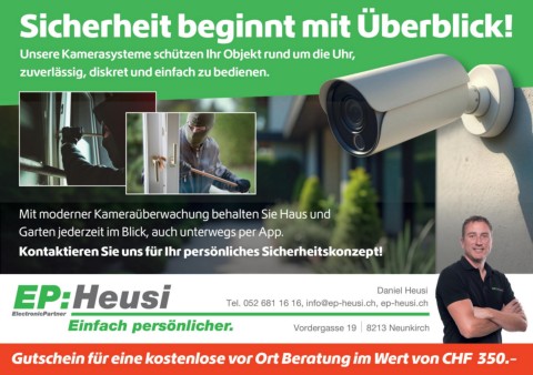 Sicherheit beginnt mit �berblick.