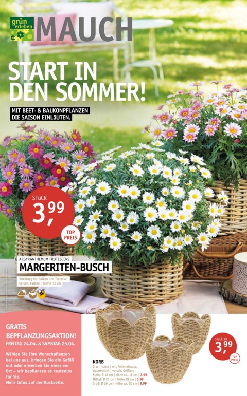 Start in den Sommer!